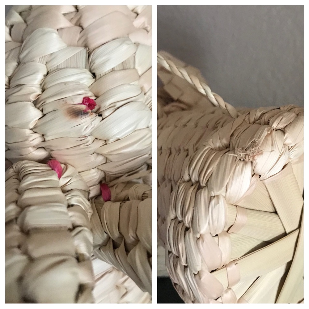 Unique Straw / Woven Grass Pig Purse - Picture 8 of 8